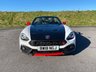 USED 2018 18 ABARTH 124 SPIDER 1.4 MultiAir Convertible 2dr Petrol Auto Euro 6 (170 ps) ANTI GLARE PACKAGE - 22,000 MILES - RED LEATHER - HEATED SEATS - TURINI WHITE - AUTOMATIC