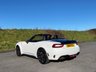 USED 2018 18 ABARTH 124 SPIDER 1.4 MultiAir Convertible 2dr Petrol Auto Euro 6 (170 ps) ANTI GLARE PACKAGE - 22,000 MILES - RED LEATHER - HEATED SEATS - TURINI WHITE - AUTOMATIC