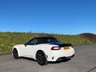 USED 2018 18 ABARTH 124 SPIDER 1.4 MultiAir Convertible 2dr Petrol Auto Euro 6 (170 ps) ANTI GLARE PACKAGE - 22,000 MILES - RED LEATHER - HEATED SEATS - TURINI WHITE - AUTOMATIC