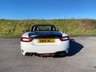 USED 2018 18 ABARTH 124 SPIDER 1.4 MultiAir Convertible 2dr Petrol Auto Euro 6 (170 ps) ANTI GLARE PACKAGE - 22,000 MILES - RED LEATHER - HEATED SEATS - TURINI WHITE - AUTOMATIC