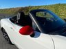 USED 2018 18 ABARTH 124 SPIDER 1.4 MultiAir Convertible 2dr Petrol Auto Euro 6 (170 ps) ANTI GLARE PACKAGE - 22,000 MILES - RED LEATHER - HEATED SEATS - TURINI WHITE - AUTOMATIC