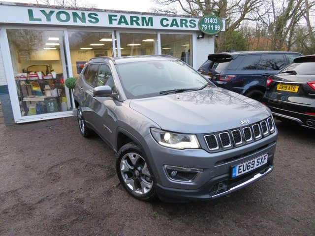 2019 69 Jeep Compass 2.0 MultiJetII Limited SUV 5dr Diesel Automatic 4WD Euro 6 (s/s) (170 ps)