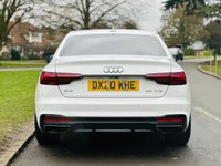 USED 2020 20 AUDI A4 2.0 TFSI 35 Black Edition Saloon 4dr Petrol S Tronic Euro 6 (s/s) (150 ps) SAT NAV+LEATHER+CAMERA+FASH++