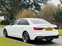 USED 2020 20 AUDI A4 2.0 TFSI 35 Black Edition Saloon 4dr Petrol S Tronic Euro 6 (s/s) (150 ps) SAT NAV+LEATHER+CAMERA+FASH++