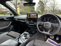 USED 2020 20 AUDI A4 2.0 TFSI 35 Black Edition Saloon 4dr Petrol S Tronic Euro 6 (s/s) (150 ps) SAT NAV+LEATHER+CAMERA+FASH++