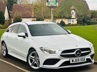 USED 2019 69 MERCEDES-BENZ CLA 1.3 CLA180 AMG Line Shooting Brake 5dr Petrol 7G-DCT Euro 6 (s/s) (136 ps) LOW MILES+LEATHER+SAT NAV+ULEZ