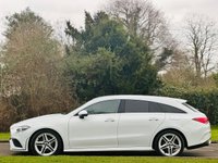USED 2019 69 MERCEDES-BENZ CLA 1.3 CLA180 AMG Line Shooting Brake 5dr Petrol 7G-DCT Euro 6 (s/s) (136 ps) LOW MILES+LEATHER+SAT NAV+ULEZ