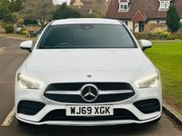USED 2019 69 MERCEDES-BENZ CLA 1.3 CLA180 AMG Line Shooting Brake 5dr Petrol 7G-DCT Euro 6 (s/s) (136 ps) LOW MILES+LEATHER+SAT NAV+ULEZ