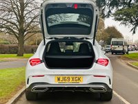USED 2019 69 MERCEDES-BENZ CLA 1.3 CLA180 AMG Line Shooting Brake 5dr Petrol 7G-DCT Euro 6 (s/s) (136 ps) LOW MILES+LEATHER+SAT NAV+ULEZ