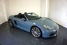 USED 2016 16 PORSCHE 718 BOXSTER 2.0T Convertible 2dr Petrol PDK Euro 6 (s/s) (300 ps)-2 Former Keepers-Finished in Graphite Blue Metallic-Half Black Leather/Alcantara Upholstery-Auto Headlights-20 Inch Alloy Wheels-Cruise Control-Bluetooth-Dab Radio-Climate Control-Fantastic Low Mileage Example.  