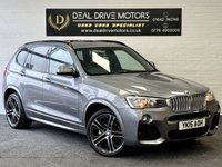 USED 2015 15 BMW X3 3.0 30d M Sport SUV 5dr Diesel Auto xDrive Euro 6 (s/s) (258 ps) 