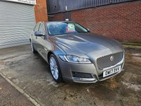 USED 2017 17 JAGUAR XF 2.0d Portfolio Saloon 4dr Diesel Auto AWD Euro 6 (s/s) (240 ps) Main Dealer History