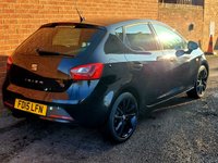 USED 2015 15 SEAT IBIZA 1.2 TSI FR Black Hatchback 5dr Petrol Manual Euro 5 (105 ps) 