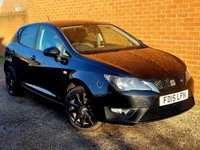 USED 2015 15 SEAT IBIZA 1.2 TSI FR Black Hatchback 5dr Petrol Manual Euro 5 (105 ps) 