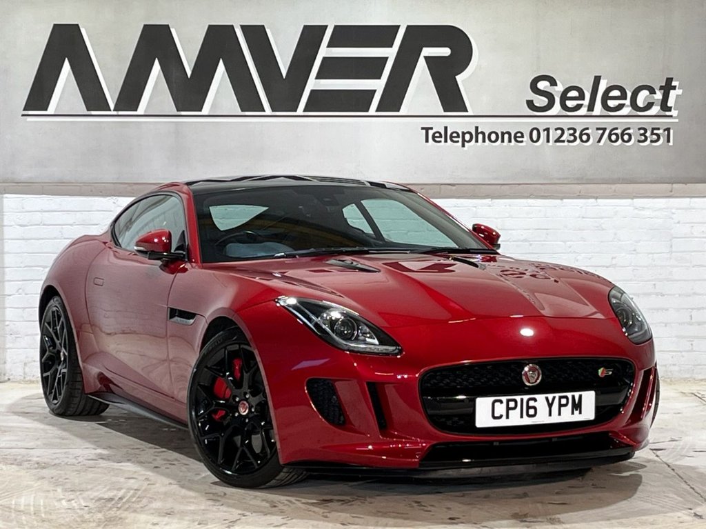 USED 2016 16 JAGUAR F-TYPE 3.0 V6 S Coupe 2dr Petrol Auto Euro 6 (s/s) (380 ps) 