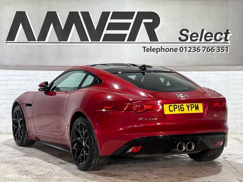 USED 2016 16 JAGUAR F-TYPE 3.0 V6 S Coupe 2dr Petrol Auto Euro 6 (s/s) (380 ps) 