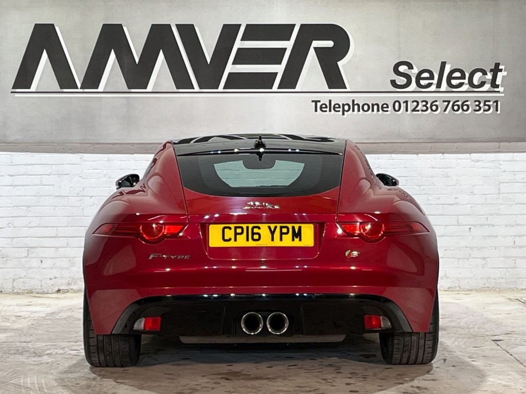 USED 2016 16 JAGUAR F-TYPE 3.0 V6 S Coupe 2dr Petrol Auto Euro 6 (s/s) (380 ps) 