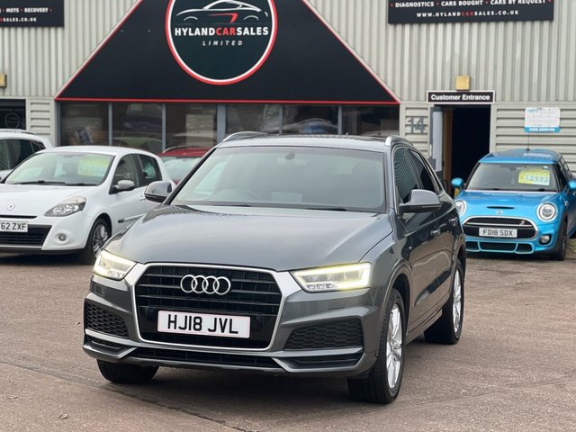 2018 18 Audi Q3 1.4 TFSI CoD S line Edition SUV 5dr Petrol Manual Euro 6 (s/s) (150 ps)