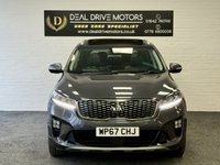 USED 2017 67 KIA SORENTO 2.2 CRDi GT-Line S SUV 5dr Diesel Auto AWD Euro 6 (s/s) (197 bhp) HEATED SEATS PANROOF 360 CAMRA