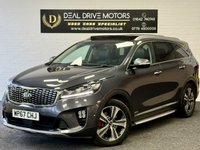 USED 2017 67 KIA SORENTO 2.2 CRDi GT-Line S SUV 5dr Diesel Auto AWD Euro 6 (s/s) (197 bhp) HEATED SEATS PANROOF 360 CAMRA