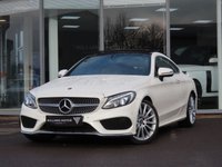 USED 2018 67 MERCEDES-BENZ C-CLASS 2.1 C250d AMG Line (Premium) Coupe 2dr Diesel G-Tronic+ Euro 6 (s/s) (204 ps) PANORAMIC ROOF