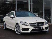 USED 2018 67 MERCEDES-BENZ C-CLASS 2.1 C250d AMG Line (Premium) Coupe 2dr Diesel G-Tronic+ Euro 6 (s/s) (204 ps) PANORAMIC ROOF