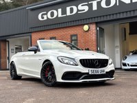 USED 2017 66 MERCEDES-BENZ C CLASS 4.0 C63 V8 BiTurbo AMG S (Premium) Cabriolet 2dr Petrol SpdS MCT Euro 6 (s/s) (510 ps) 