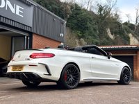 USED 2017 66 MERCEDES-BENZ C CLASS 4.0 C63 V8 BiTurbo AMG S (Premium) Cabriolet 2dr Petrol SpdS MCT Euro 6 (s/s) (510 ps) 
