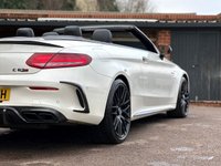 USED 2017 66 MERCEDES-BENZ C CLASS 4.0 C63 V8 BiTurbo AMG S (Premium) Cabriolet 2dr Petrol SpdS MCT Euro 6 (s/s) (510 ps) 