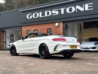 USED 2017 66 MERCEDES-BENZ C CLASS 4.0 C63 V8 BiTurbo AMG S (Premium) Cabriolet 2dr Petrol SpdS MCT Euro 6 (s/s) (510 ps) 