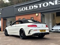 USED 2017 66 MERCEDES-BENZ C CLASS 4.0 C63 V8 BiTurbo AMG S (Premium) Cabriolet 2dr Petrol SpdS MCT Euro 6 (s/s) (510 ps) 