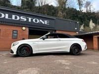 USED 2017 66 MERCEDES-BENZ C CLASS 4.0 C63 V8 BiTurbo AMG S (Premium) Cabriolet 2dr Petrol SpdS MCT Euro 6 (s/s) (510 ps) 