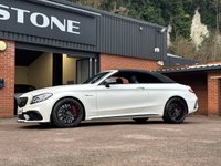 USED 2017 66 MERCEDES-BENZ C CLASS 4.0 C63 V8 BiTurbo AMG S (Premium) Cabriolet 2dr Petrol SpdS MCT Euro 6 (s/s) (510 ps) 