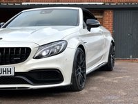USED 2017 66 MERCEDES-BENZ C CLASS 4.0 C63 V8 BiTurbo AMG S (Premium) Cabriolet 2dr Petrol SpdS MCT Euro 6 (s/s) (510 ps) 