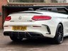 USED 2017 66 MERCEDES-BENZ C CLASS 4.0 C63 V8 BiTurbo AMG S (Premium) Cabriolet 2dr Petrol SpdS MCT Euro 6 (s/s) (510 ps) 