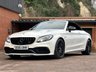 USED 2017 66 MERCEDES-BENZ C CLASS 4.0 C63 V8 BiTurbo AMG S (Premium) Cabriolet 2dr Petrol SpdS MCT Euro 6 (s/s) (510 ps) 