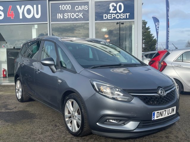 View our Vauxhall Zafira Tourer 1.4i Turbo SRi MPV 5dr Petrol Auto Euro 6 (140 ps)