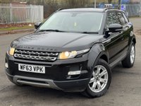 USED 2013 63 LAND ROVER RANGE ROVER EVOQUE 2.2 SD4 Pure Tech SUV 5dr Diesel Manual 4WD Euro 5 (s/s) (190 ps) 