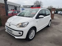 USED 2015 65 VOLKSWAGEN UP! 1.0 High up! Hatchback 5dr Petrol Manual Euro 6 (75 ps) 1 OWNER CAM BELT RENEWED