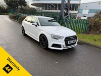 USED 2017 17 AUDI A3 1.4 TFSI CoD S line Sportback **FINANCE AVAILABLE**LOW MILES** **LOW MILES**FINANCE  AVAILABLE**
