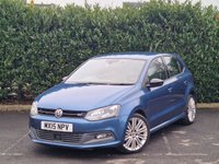 USED 2015 15 VOLKSWAGEN POLO 1.4 TSI BlueMotion Tech ACT BlueGT Hatchback 5dr Petrol DSG Euro 6 (s/s) (150 ps) ADAPTIVE CRUISE | 28,000 MILES