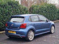 USED 2015 15 VOLKSWAGEN POLO 1.4 TSI BlueMotion Tech ACT BlueGT Hatchback 5dr Petrol DSG Euro 6 (s/s) (150 ps) ADAPTIVE CRUISE | 28,000 MILES