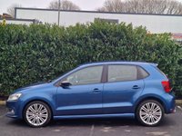 USED 2015 15 VOLKSWAGEN POLO 1.4 TSI BlueMotion Tech ACT BlueGT Hatchback 5dr Petrol DSG Euro 6 (s/s) (150 ps) ADAPTIVE CRUISE | 28,000 MILES