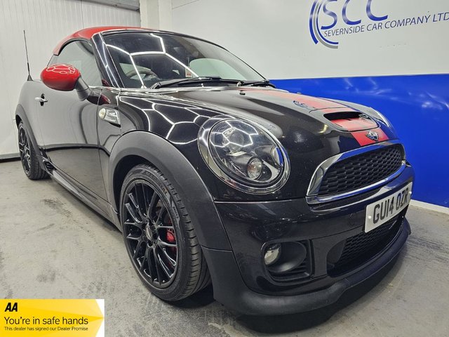 2014 14 MINI Coupe 1.6 John Cooper Works Coupe 2dr Petrol Manual Euro 5 (s/s) (211 ps) 2d 208 BHP