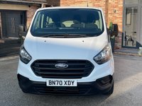 USED 2020 70 FORD TRANSIT CUSTOM 2.0 300 EcoBlue Leader Panel Van 5dr Diesel Manual L1 H1 Euro 6 (s/s) (105 ps) FINANCE P/X FSH 6 MONTHS WARRANTY