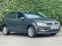USED 2014 64 VOLKSWAGEN POLO 1.0 BlueMotion Tech SE Hatchback 5dr Petrol Manual Euro 6 (s/s) (75 ps) GREAT SERVICE HISTORY 8 SRVCS