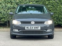 USED 2014 64 VOLKSWAGEN POLO 1.0 BlueMotion Tech SE Hatchback 5dr Petrol Manual Euro 6 (s/s) (75 ps) GREAT SERVICE HISTORY 8 SRVCS
