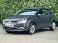 USED 2014 64 VOLKSWAGEN POLO 1.0 BlueMotion Tech SE Hatchback 5dr Petrol Manual Euro 6 (s/s) (75 ps) GREAT SERVICE HISTORY 8 SRVCS