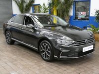 USED 2021 70 VOLKSWAGEN PASSAT 1.4 TSI 13kWh GTE Saloon 4dr Petrol Plug-in Hybrid DSG Euro 6 (s/s) (218 ps) SAT NAV HEATED LEATHER INTERIOR REAR VIEW CAMERA PARKING SENSORS 1 OWNER SERVICE HISTORY WARRANTY