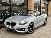 USED 2019 BMW 2 SERIES 1.5 218i GPF Sport Convertible 2dr Petrol Auto Euro 6 (s/s) (136 ps) REAR CAMERA | PARK ASSIST F + R